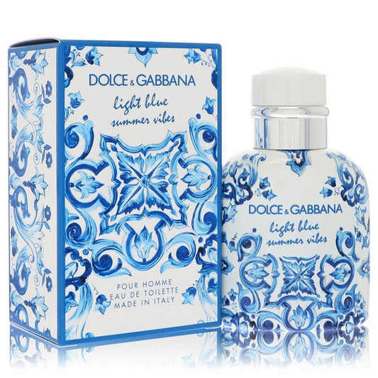 Light Blue Summer Vibes by Dolce & Gabbana Eau De Toilette Spray 2.5 oz (Men)