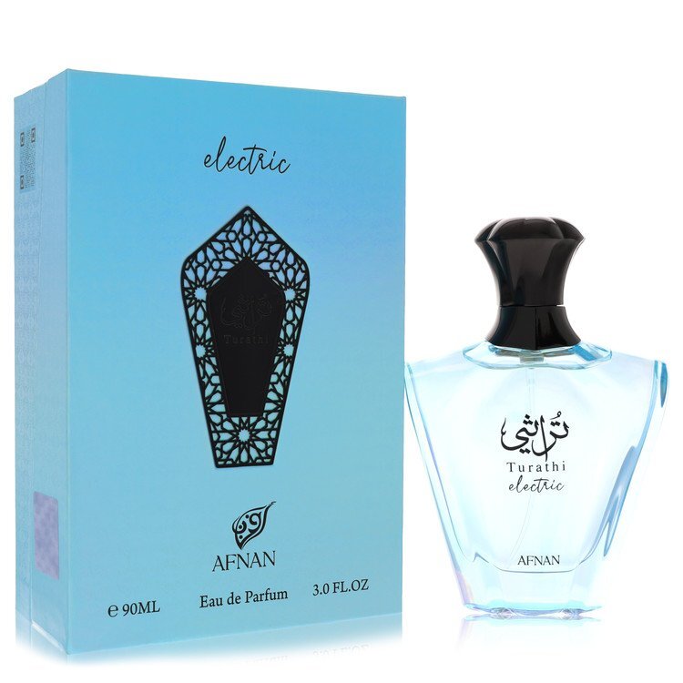 Afnan Turathi Electric by Afnan Eau De Parfum Spray (Unisex) 3.0 oz (Men)