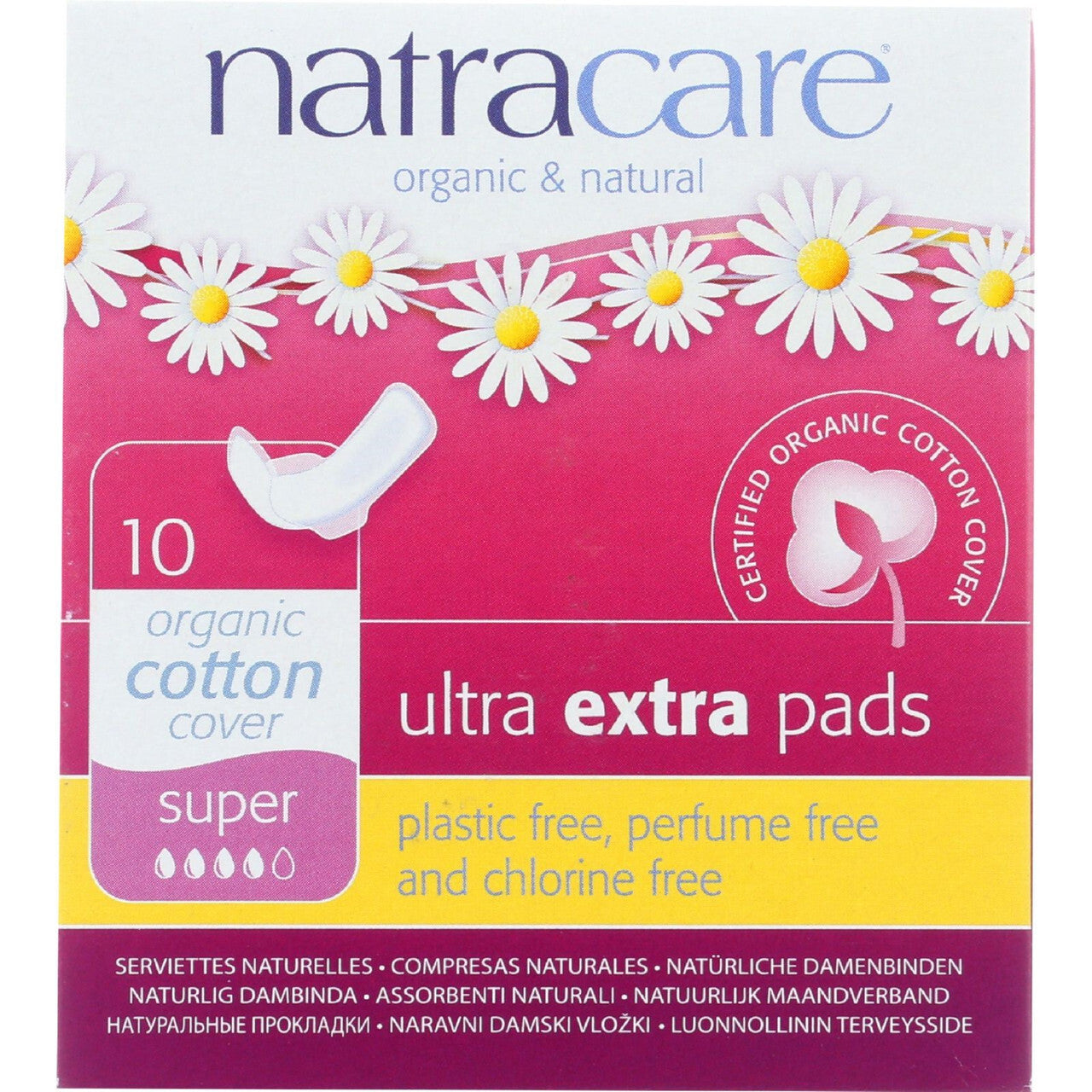 Natra ultra xtra spr pad ( 1 x 10 ct )