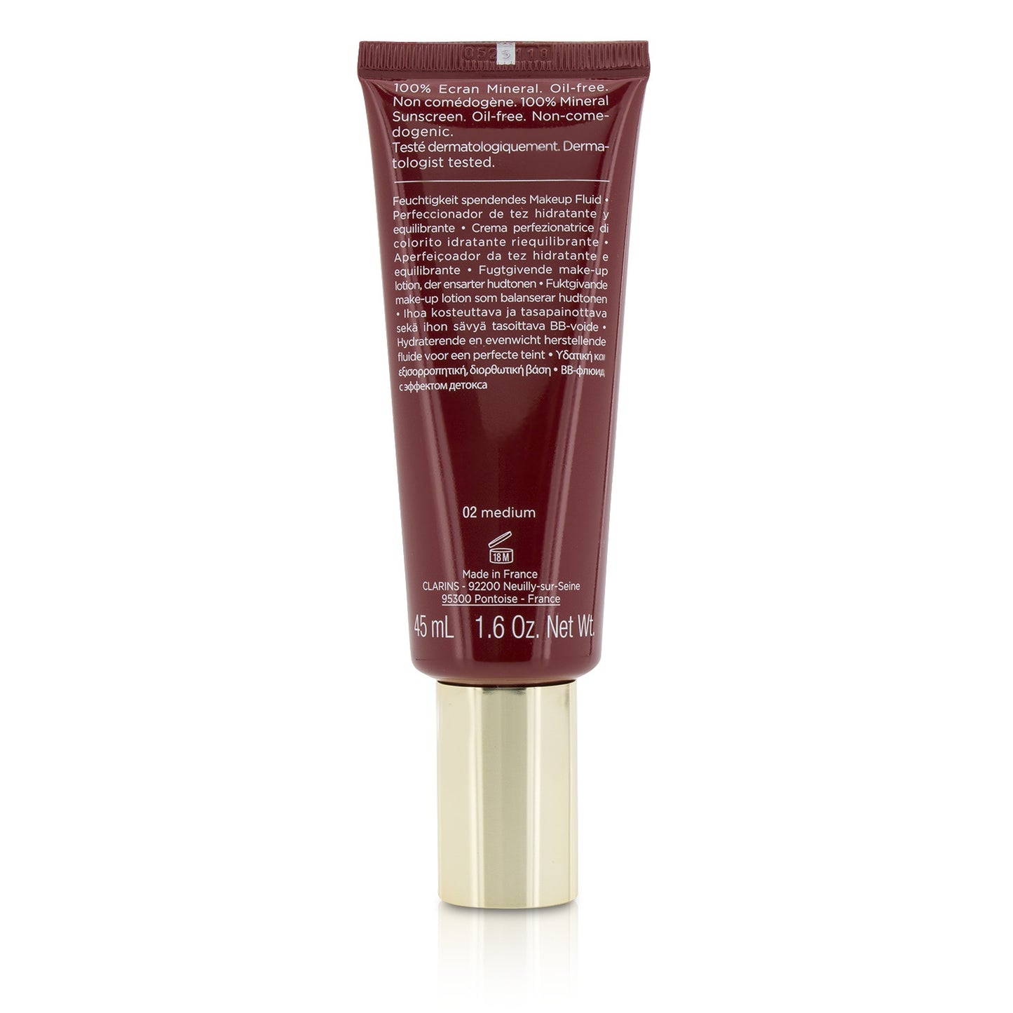 CLARINS - BB Skin Detox Fluid SPF 25 - #02 Medium 80003733 45ml/1.6oz