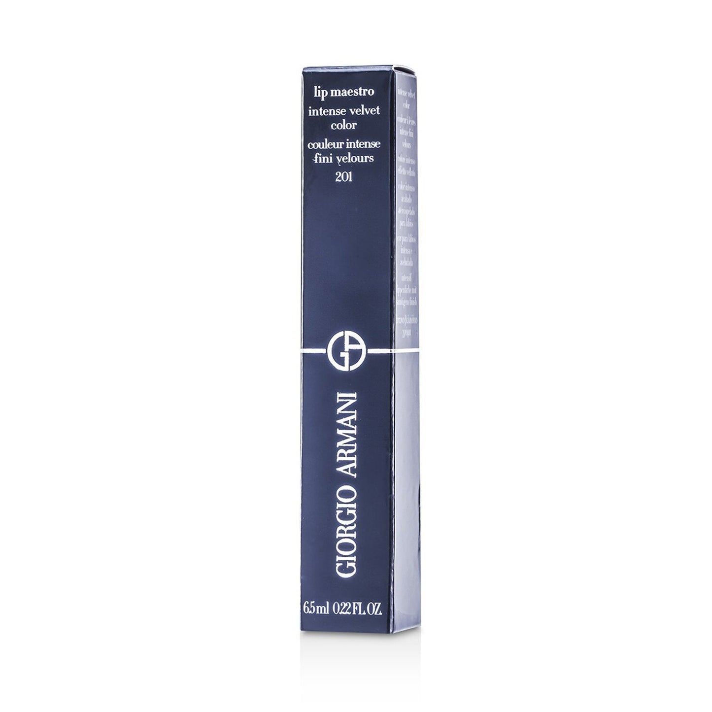 GIORGIO ARMANI - Lip Maestro Intense Velvet Color (Liquid Lipstick) - # 201 (Dark Velvet) 677297 6.5ml/0.22oz