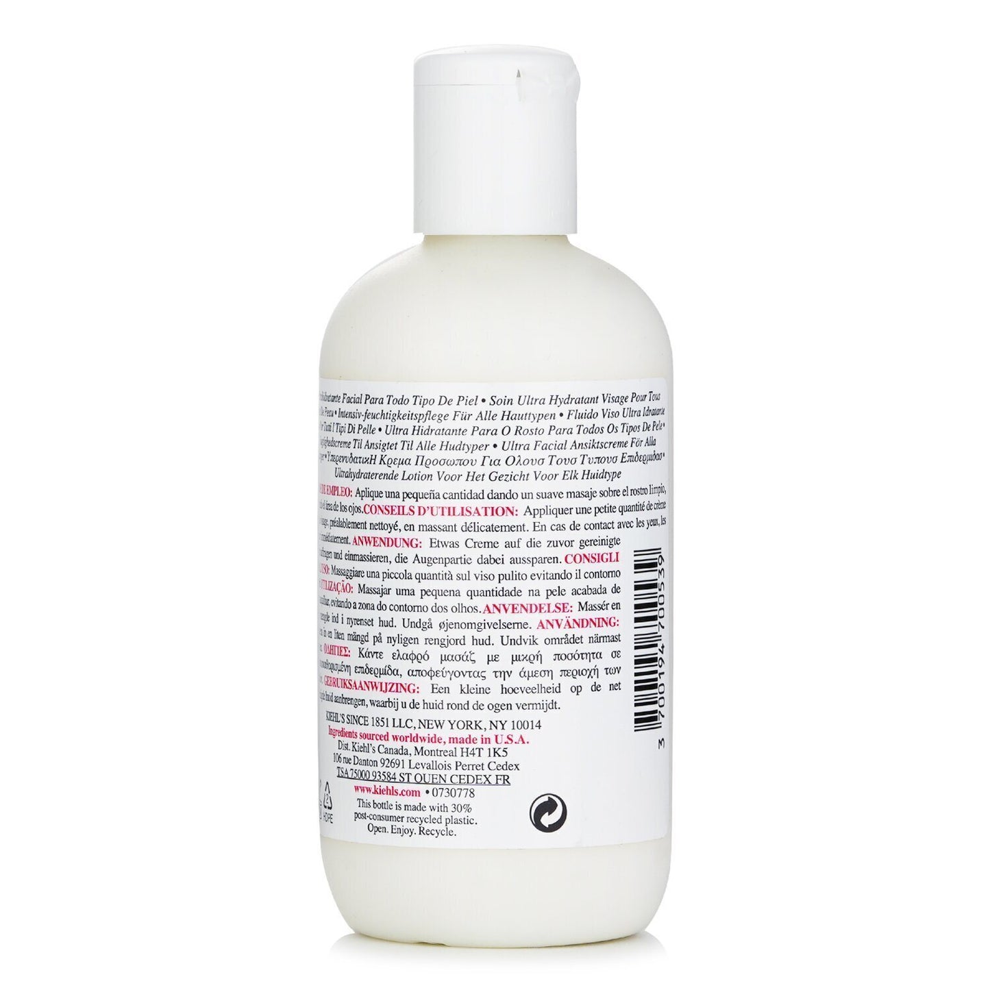 KIEHL'S - Ultra Facial Moisturizer - For All Skin Types 70053/S10921 250ml/8.4oz