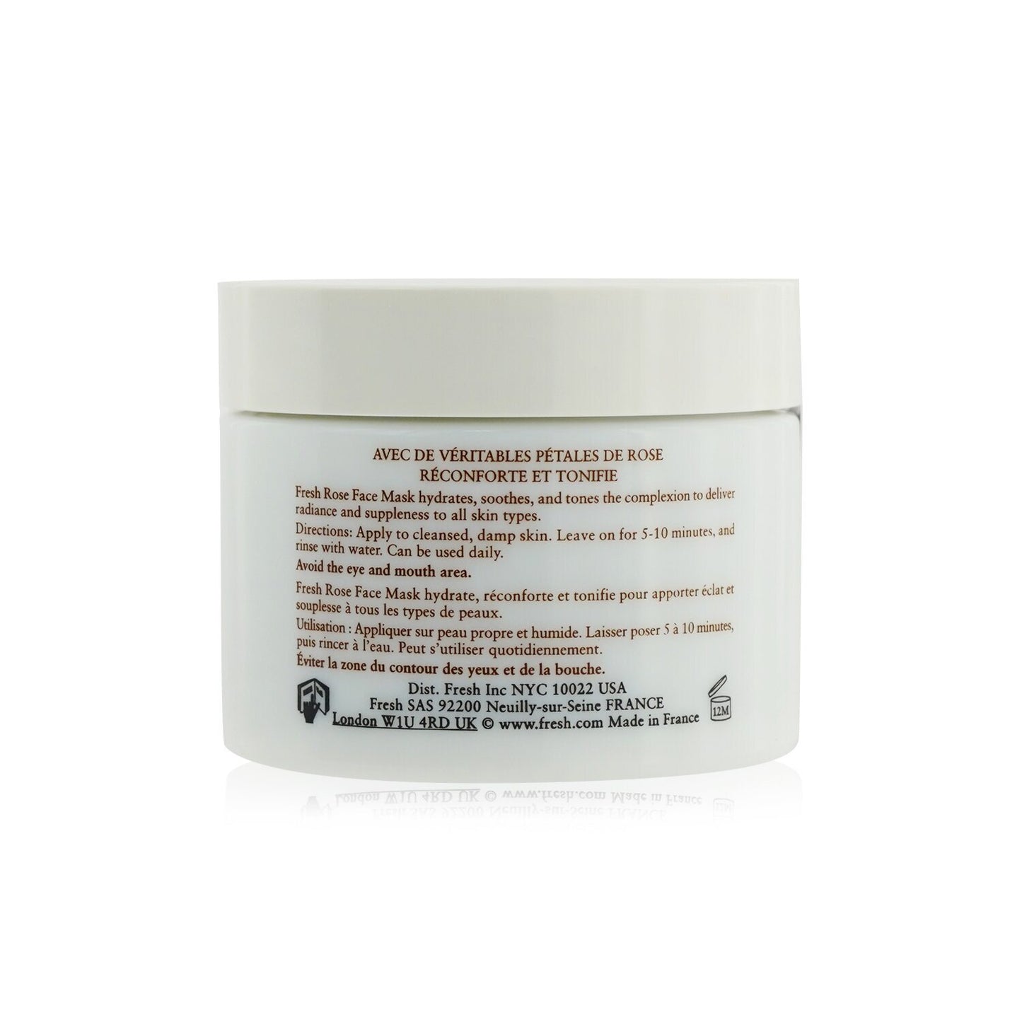 FRESH - Rose Face Mask 00903/0386 100ml/3.5oz