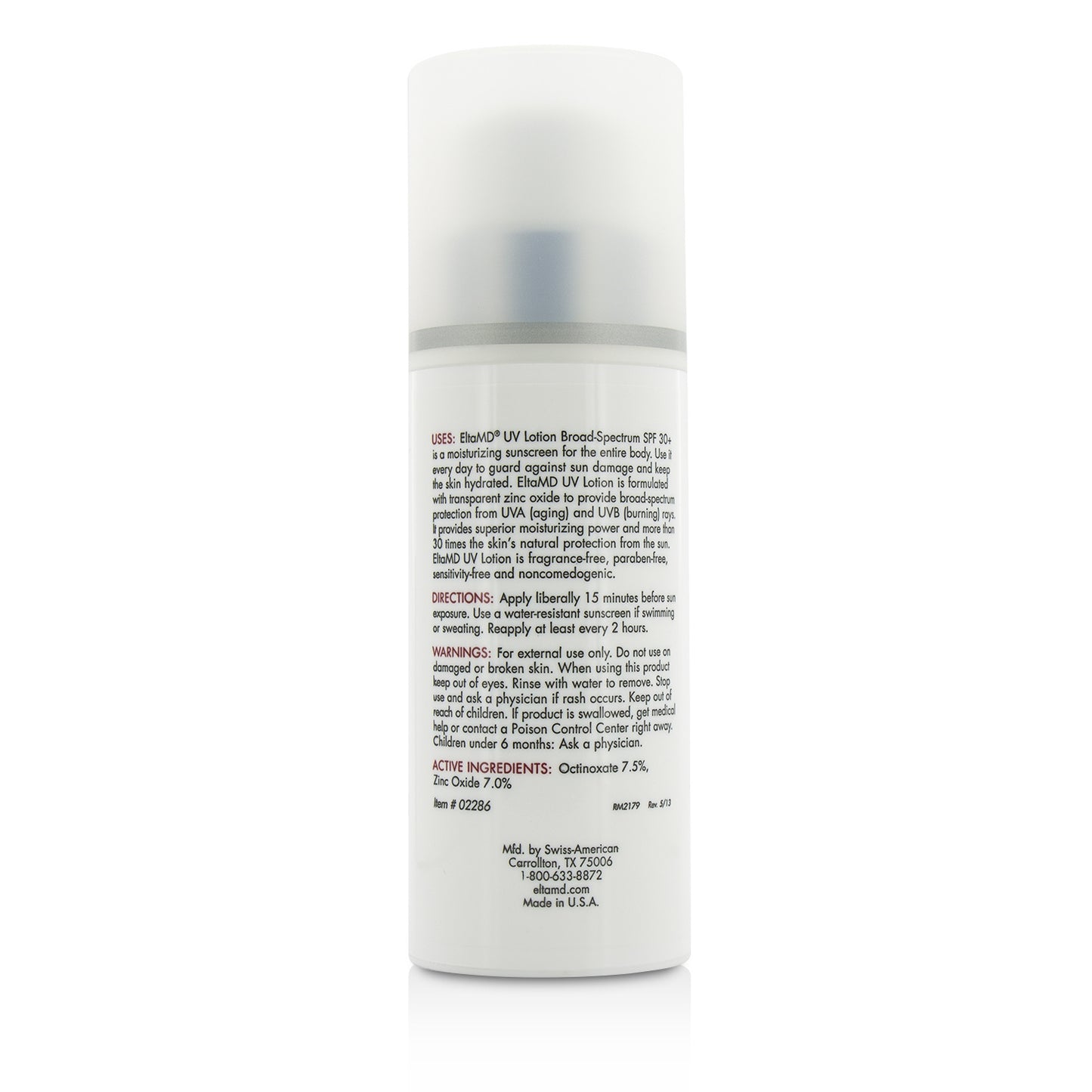 ELTAMD - UV Lotion Full-Body Sunscreen SPF 30 2286 198g/7oz