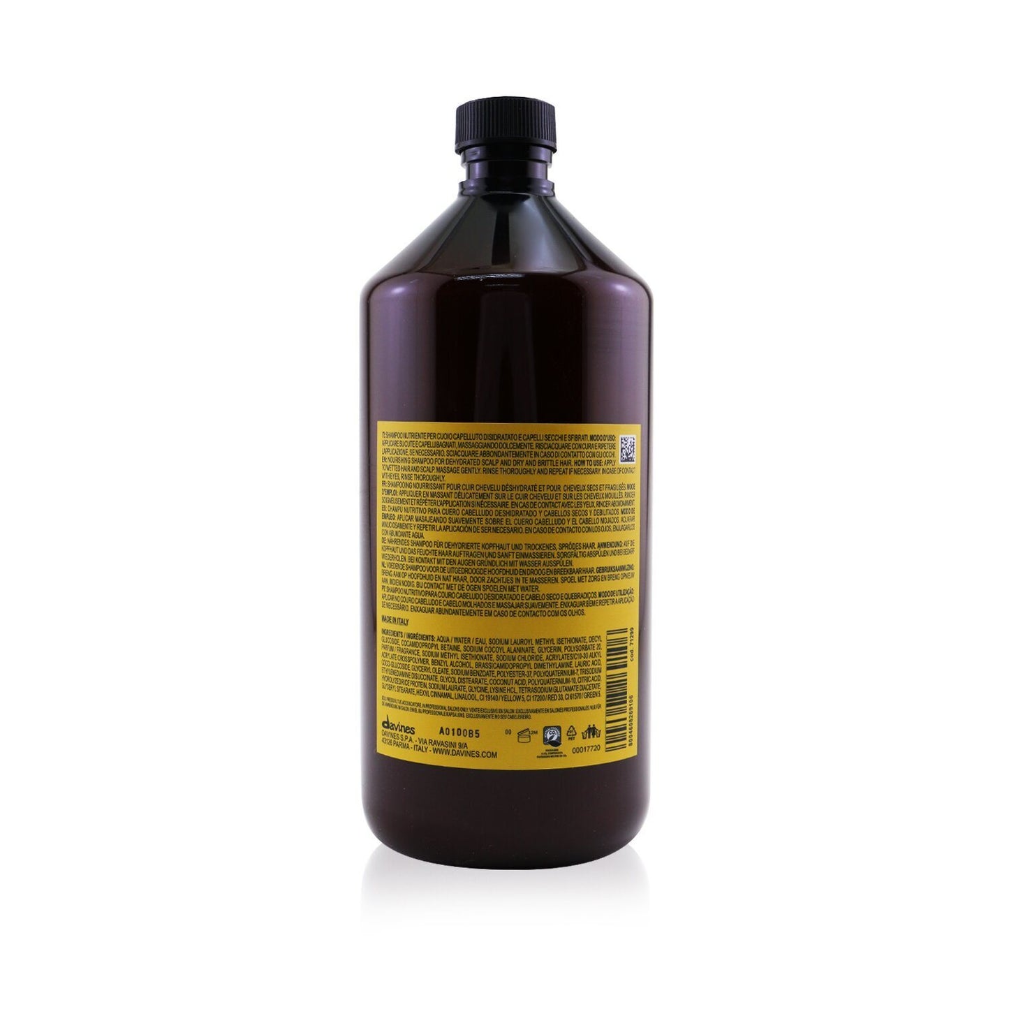DAVINES - Natural Tech Nourishing Shampoo (For Dehydrated Scalp and Dry, Brittle Hair) 1000ml/33.81oz