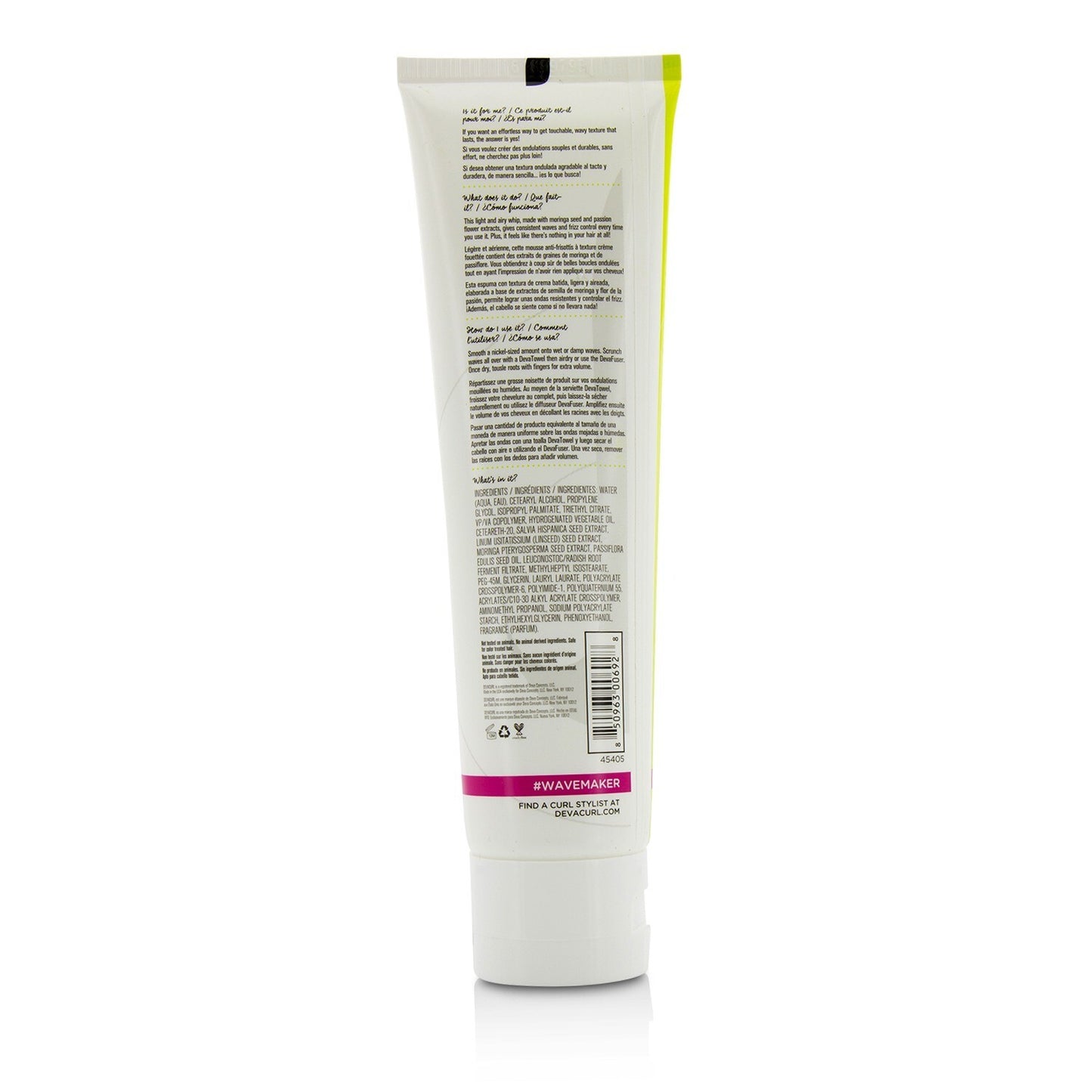 DEVACURL - Wave Maker (Touchable Texture Whip - Texture & Volume) 45405 147.9ml/5oz