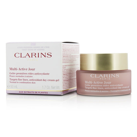 CLARINS - Multi-Active Day Targets Fine Lines Antioxidant Day Cream-Gel - For Normal to Combination Skin 80009041 50ml/1.7oz