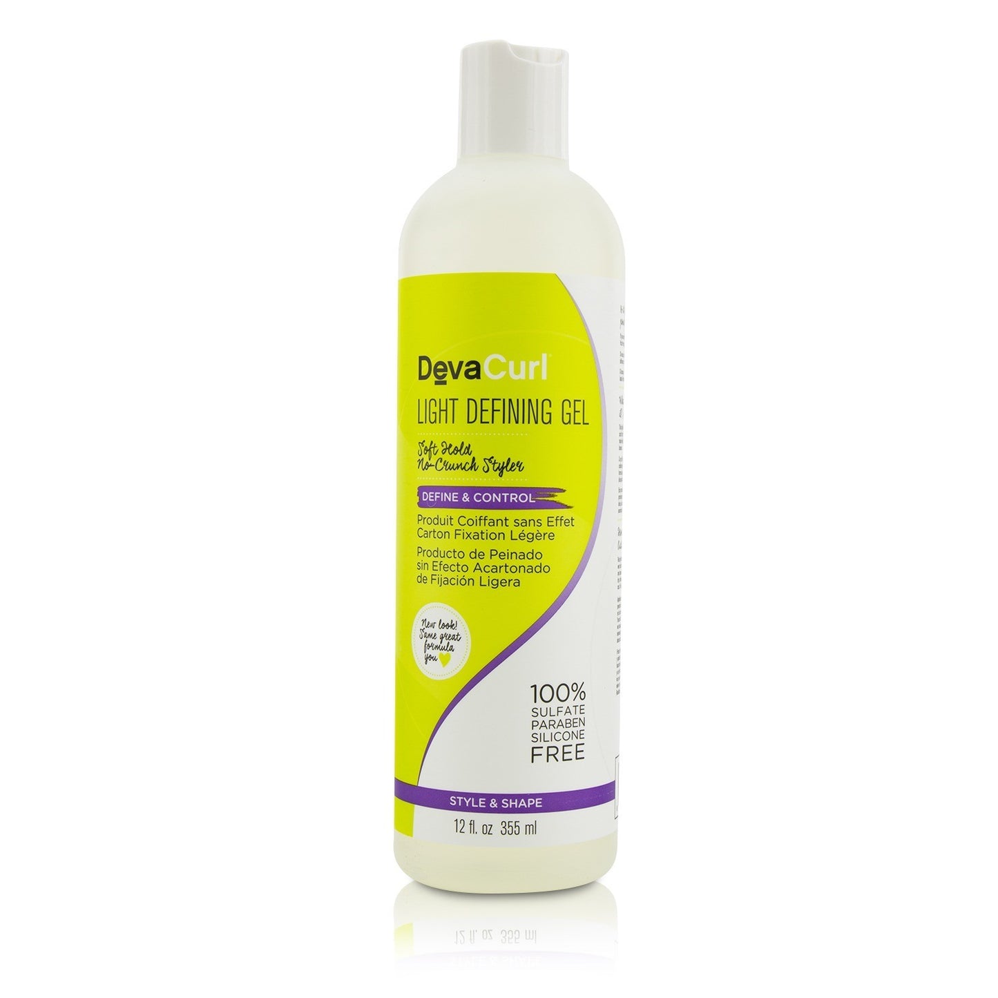 DEVACURL - Light Defining Gel (Soft Hold No-Crunch Styler - Define & Control) 43112 355ml/12oz