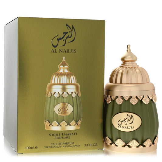 Niche Emarati Al Narjis by Lattafa Eau De Parfum Spray (Unisex) 3.4 oz (Women)