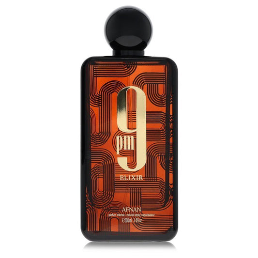 Afnan 9Pm Elixir Intense by Afnan Parfum Intense Spray (Unisex Tester) 3.4 oz (Men)