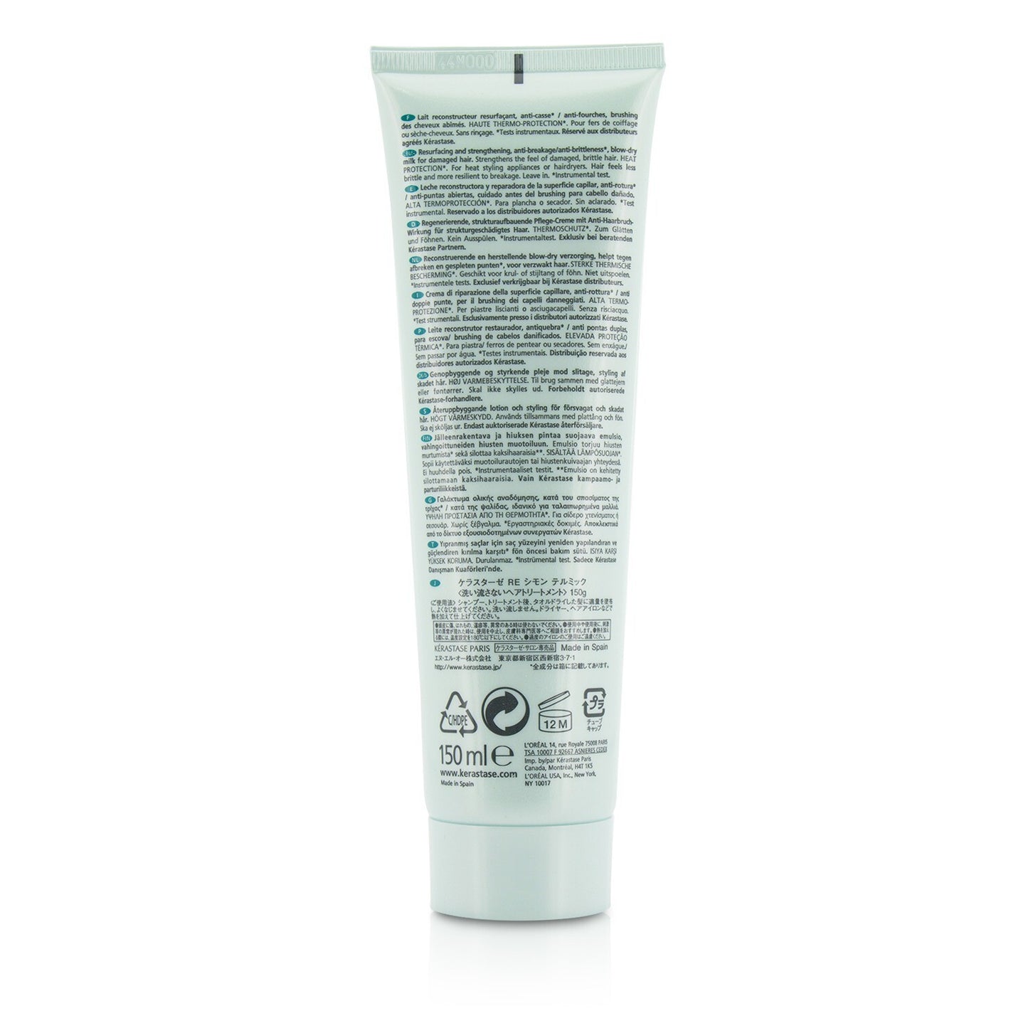 KERASTASE - Resistance Ciment Thermique Resurfacing Strengthening Milk Blow-Dry Care (For Damaged Hair) E1036203 150ml/5.1oz