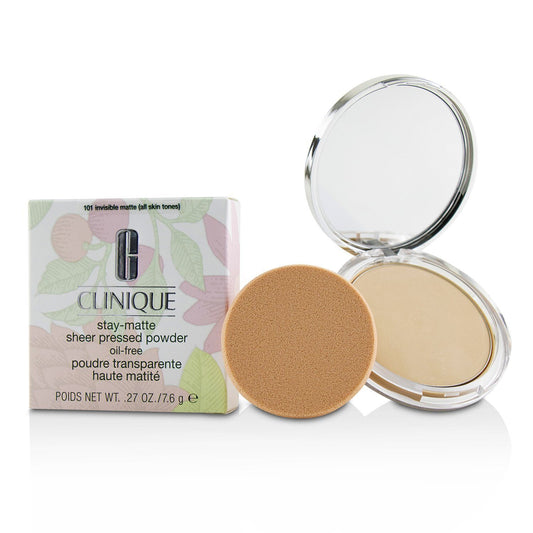 CLINIQUE - Stay Matte Powder Oil Free - No. 101 Invisible Matte 6HY1/6HX1/426691 7.6g/0.27oz